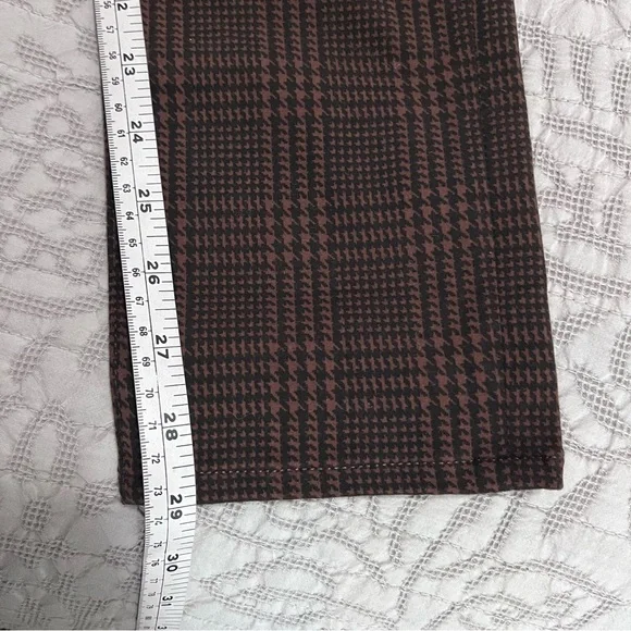 AG ADRIANO GOLDSCHMIED PRIMA ANKLE IN HOUNDSTOOTH PLAID FOLKSTONE SIZE 27 - Picture 15 of 15